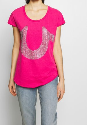 T-shirt con stampa - pink