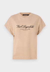 SIGNATURE - Print T-shirt - hummus