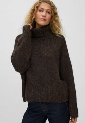 Vero Moda, KNITTED PULLOVER VMHOPE KNITTED PULLOVER - Pullover - coffee bean