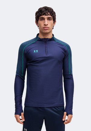 Under Armour, CHALLENGER PRO - Блуза с дълги ръкави - midnight navy/geode green