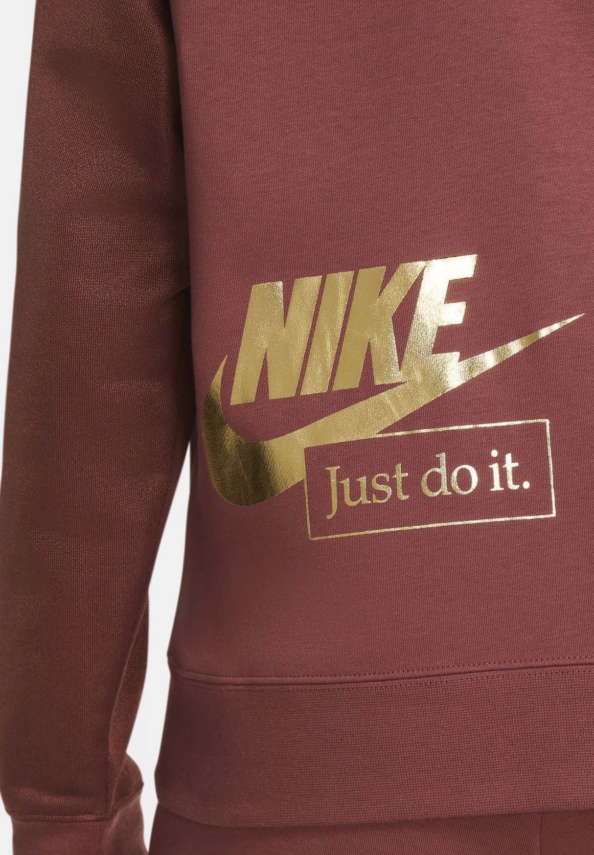 Red and gold nike sweater Clearance