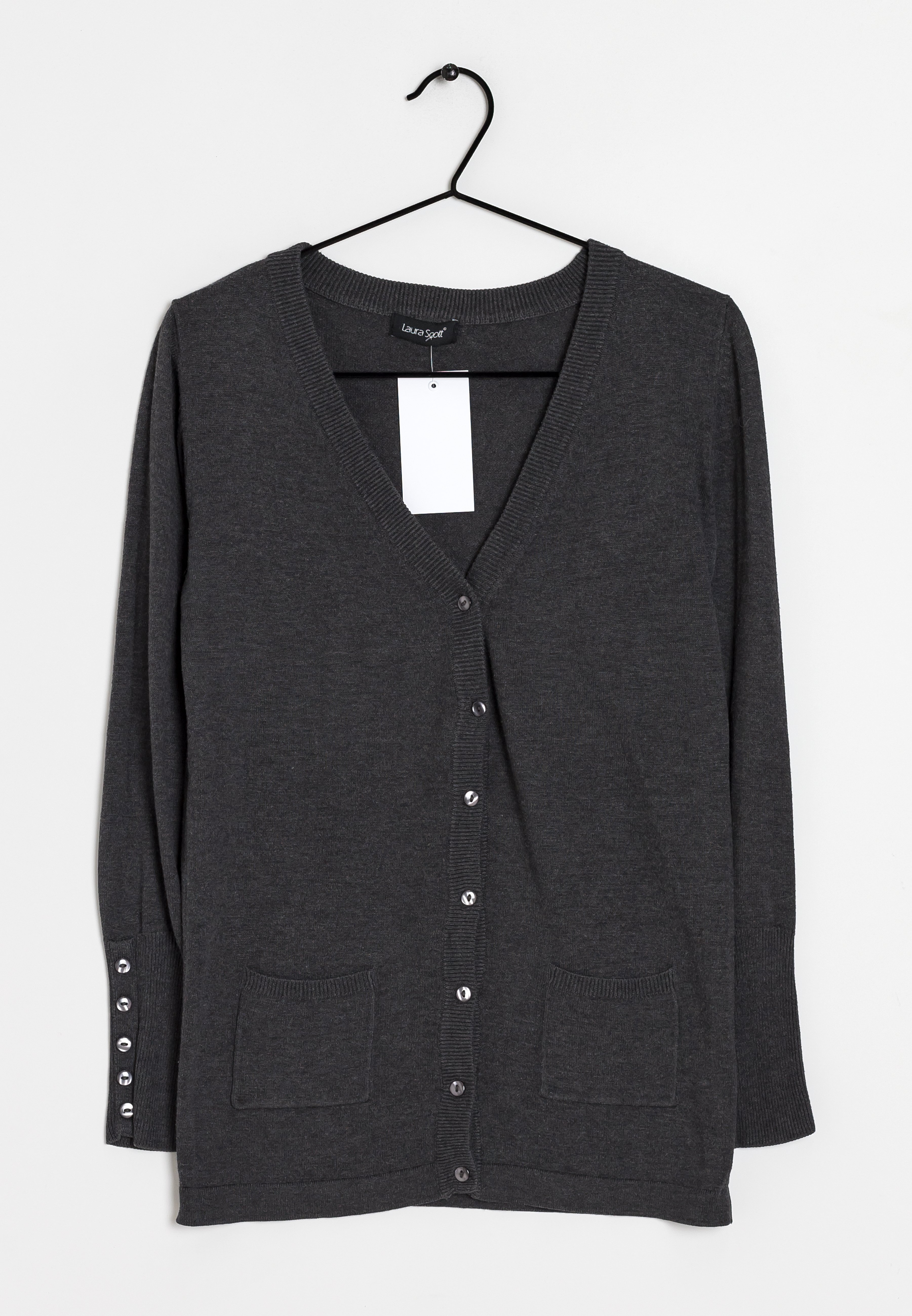 Laura Scott Cardigan - grey - (Pre 