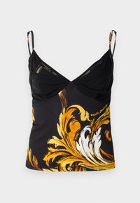 Top - black/gold