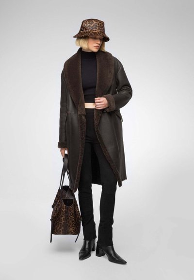 VSP MURIELLE - Klassischer Mantel - dark brown