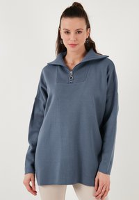 Neule - blue grey