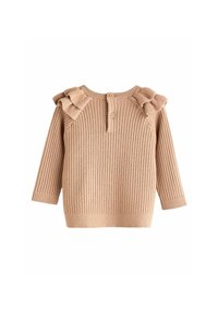 Next SET - REGULAR FIT - Striktrøje - mink brown