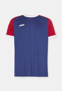 ICONIC - T-shirt imprimé - navy/chili red
