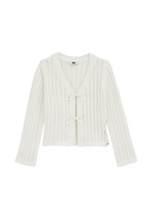 WE Fashion Neuletakki - white