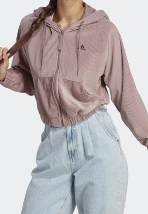 Sweat zippé - light pink