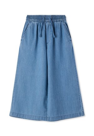 LEG CON COULISSE - Jeans a zampa - var blu denim medio