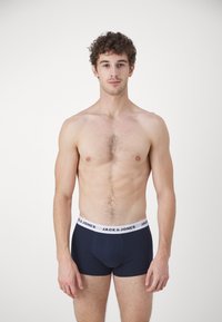 Jack & Jones JACSOLID TRUNKS 12 PACK - Boxerbriefs - black/navy/green/blue/dark grey