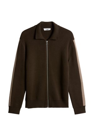 Marc O'Polo DENIM, Strickjacke - chocolate brown