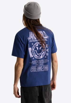 Vans, VANS WORLD INTL. - T-Shirt print - navy