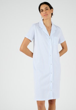 Damart Camicia da notte - bleu rayé