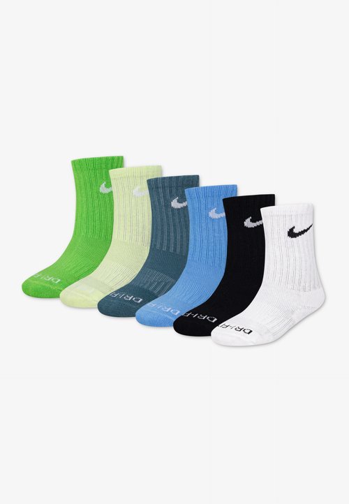 Nike Sportswear BASIC CREW UNISEX 6 PACK - Șosete - multi-coloured
