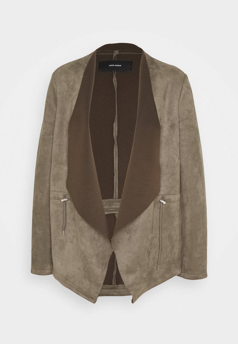 Vero Moda Vmfemi Leichte Jacke Bungee Cord Grau Zalando De