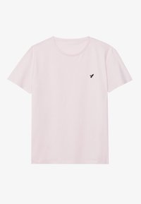 BASIC SLIM EMBROIDERY T SHIRT - Basic póló - pink