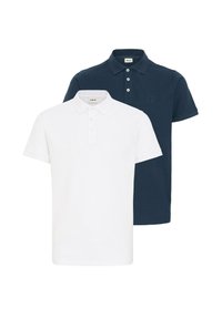 Unselected, navy white