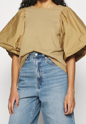 Camiseta estampada - brown