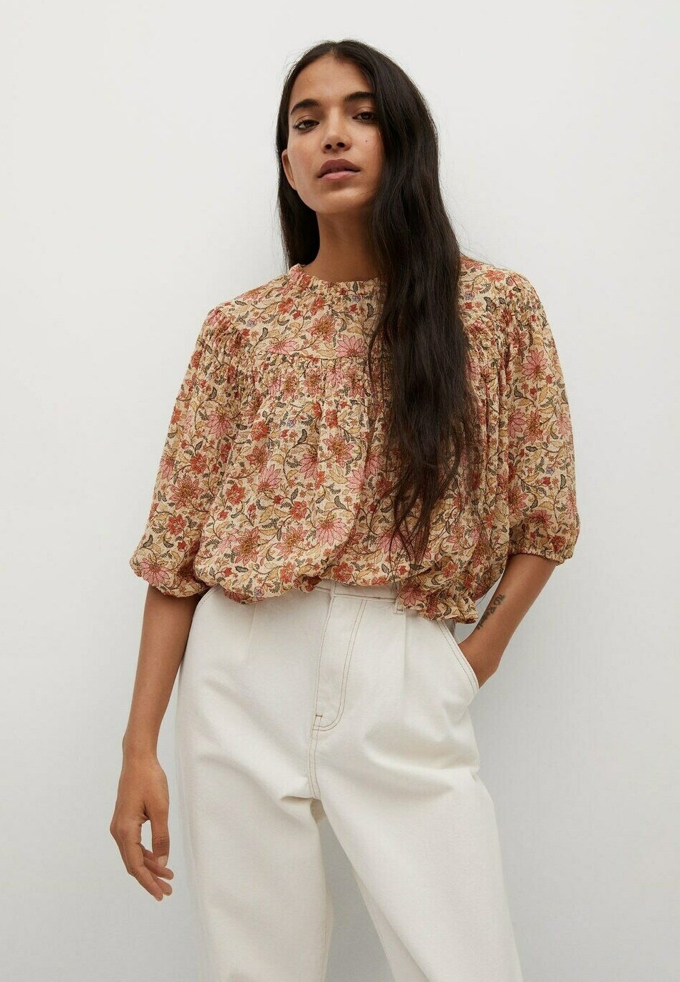 Mango MICHELLE - Relaxed fit jeans 