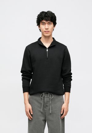 Only & Sons ONSCERES LIFE HALF ZIP - Sweatshirt - black