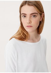 QS BAUMWOLLMIX - T-shirt basic - white