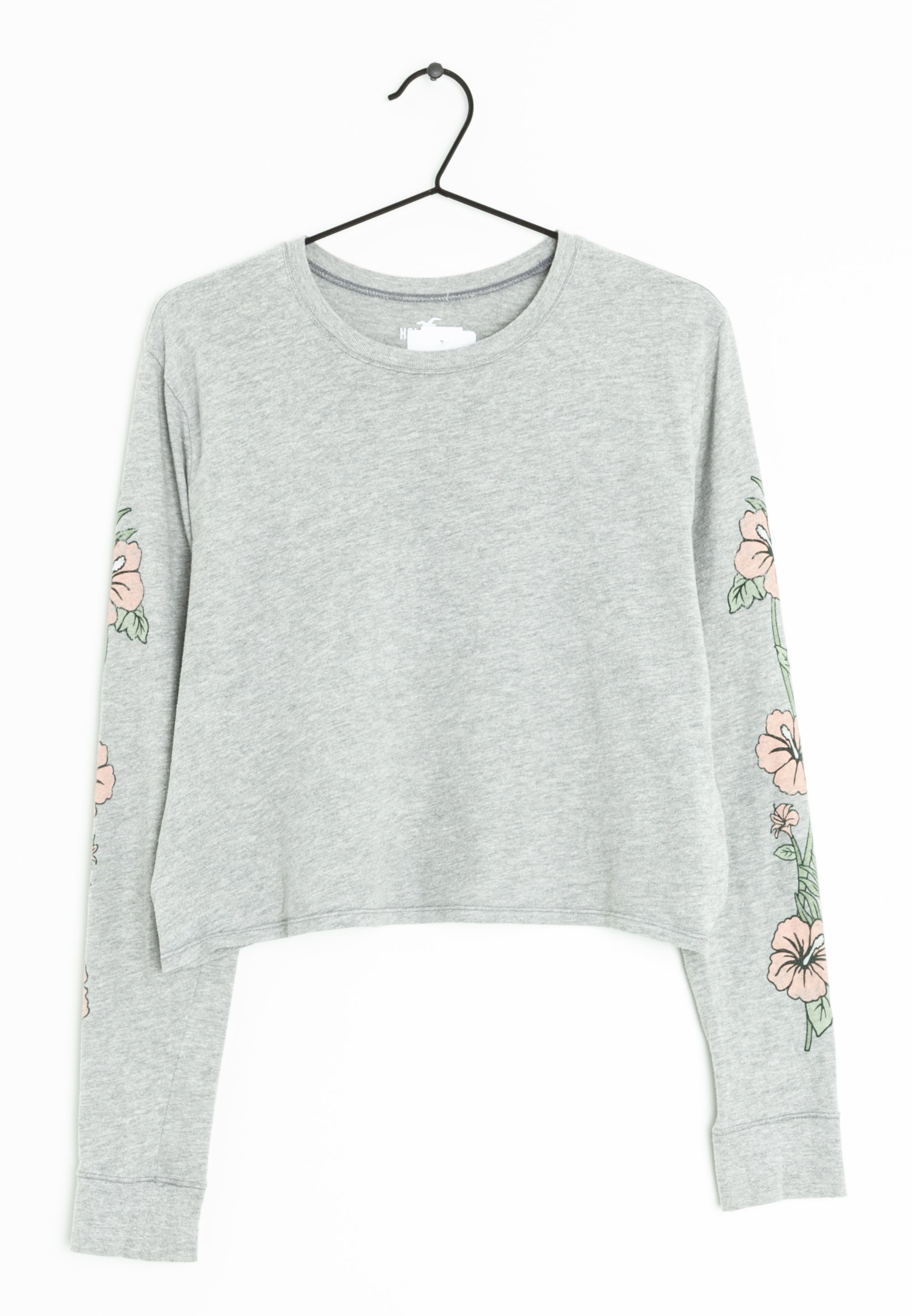 Hollister Long sleeved top grey (Pre-owned) Zalando