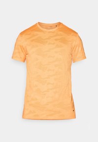 PERFORMANCE - Camiseta estampada - sun orange