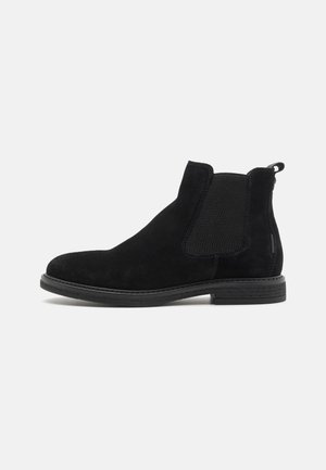 Pier One LEATHER  - Klasične gležnjače - black