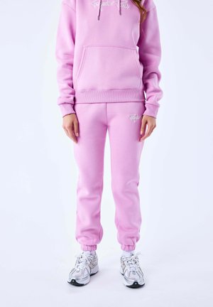 JOGGING SIGNATURE - Trainingsbroek - rose flamant   blanc cassé