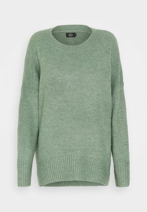 ONLNANJING LS KNT NOOS - Strickpullover - balsam green