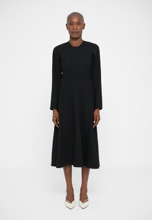 SHIELD LONG SLEEVED DRESS - Dolga obleka - black