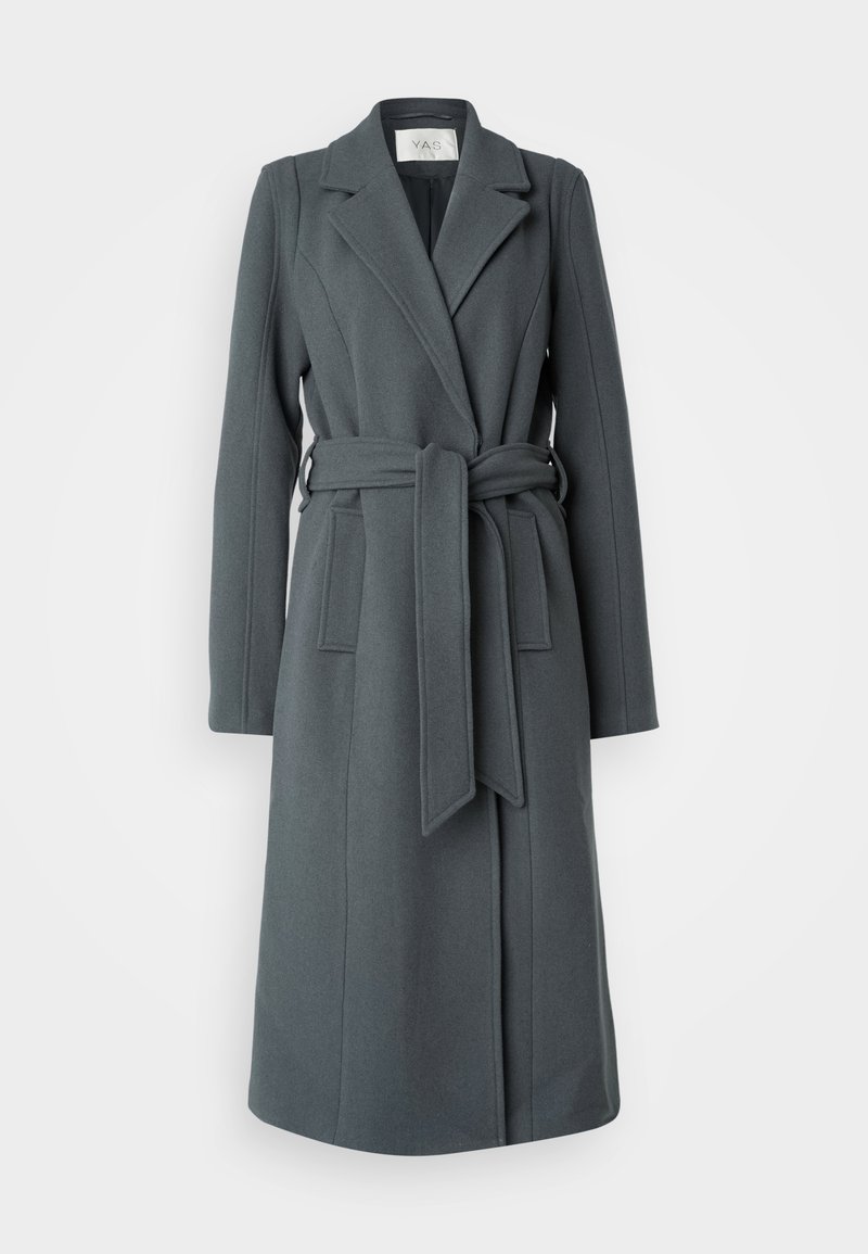 YAS Tall Mantel grijs gemêleerd