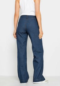 Long Tall Sally POCKET DETAIL WIDE LEG - Vaqueros rectos - indigo