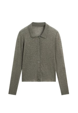 STUDIO  - Strickjacke - mottled dark green