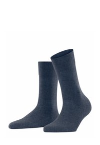 Unselected, dark blue mel