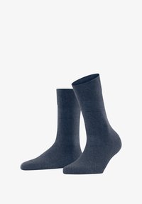 Unselected, dark blue mel