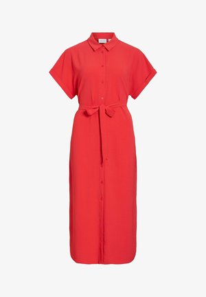 VILA, VIJAYLO SHIRT DRES - Abito a camicia - hibiscus1