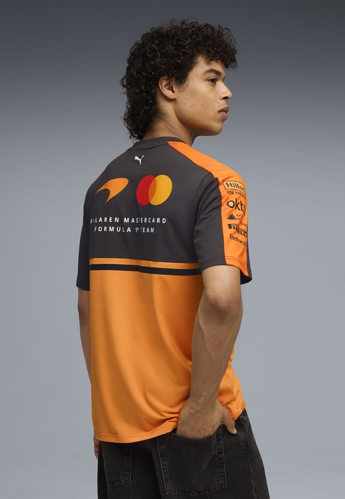 PUMA X MCLAREN RACING REPLICA T-SHIRT - Print T-shirt - papaya — photo 3