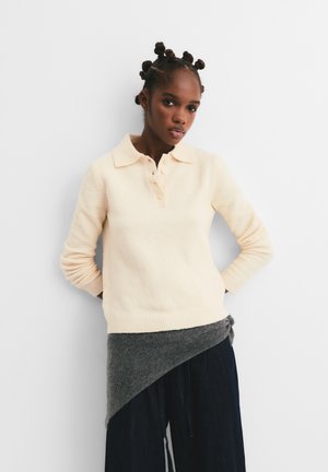Top dugih rukava - beige