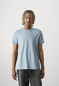 Hollister Co. ICON CREW 5 PACK - T-shirt - bas - brilliant white/arona/coastal fjord/navy/black