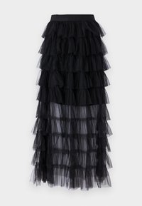 VIEVELYN MIDI SKIRT - Maxirok - black