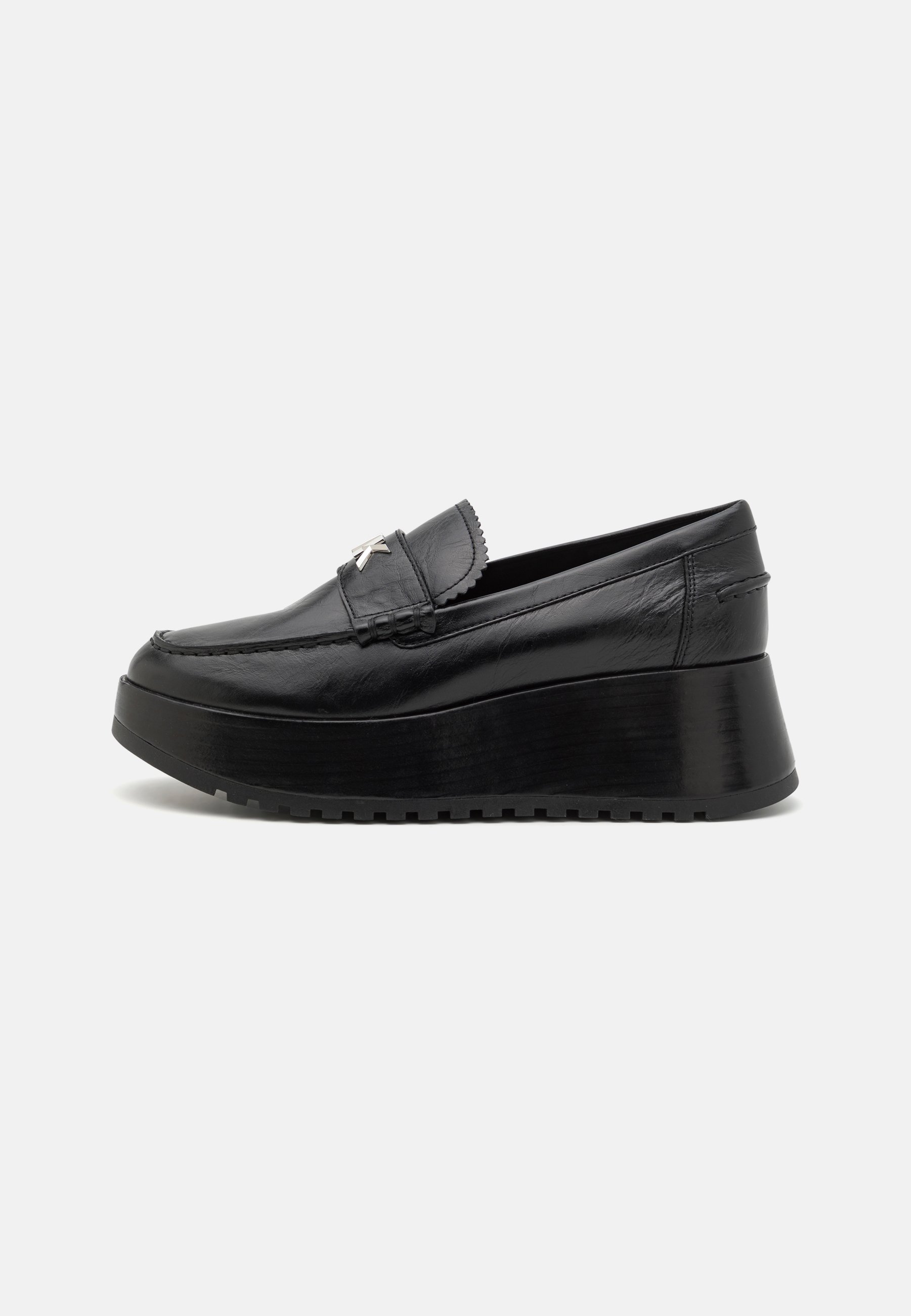 MICHAEL Michael Kors INDY FLATFORM LOAFER - Wedges - black