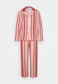 THE BOW PAJAMA IN STRIPES - Nattdrakt - pink