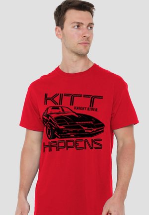 Universal Studios, KNIGHT RIDER/KITT HAPPENS - T-Shirt print - red
