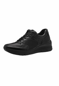 Tamaris PURE RELAX - Matalavartiset tennarit - black uni