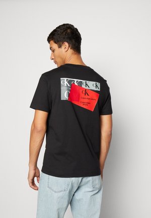 DISRUPTED BOX URBAN TEE UNISEX - Triko s potiskem - black