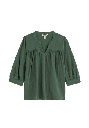 Seasalt Cornwall, SEASALT CORNWALL LITTLE SUN TOP - Μπλούζα με μακριά μανίκια - green - light coppice