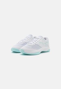 Puma VARION II - Obuća za odbojku - white/light aqua