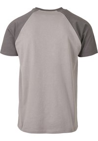Urban Classics RAGLAN CONTRAST  - Apdrukāts T-krekls - grey/khaki